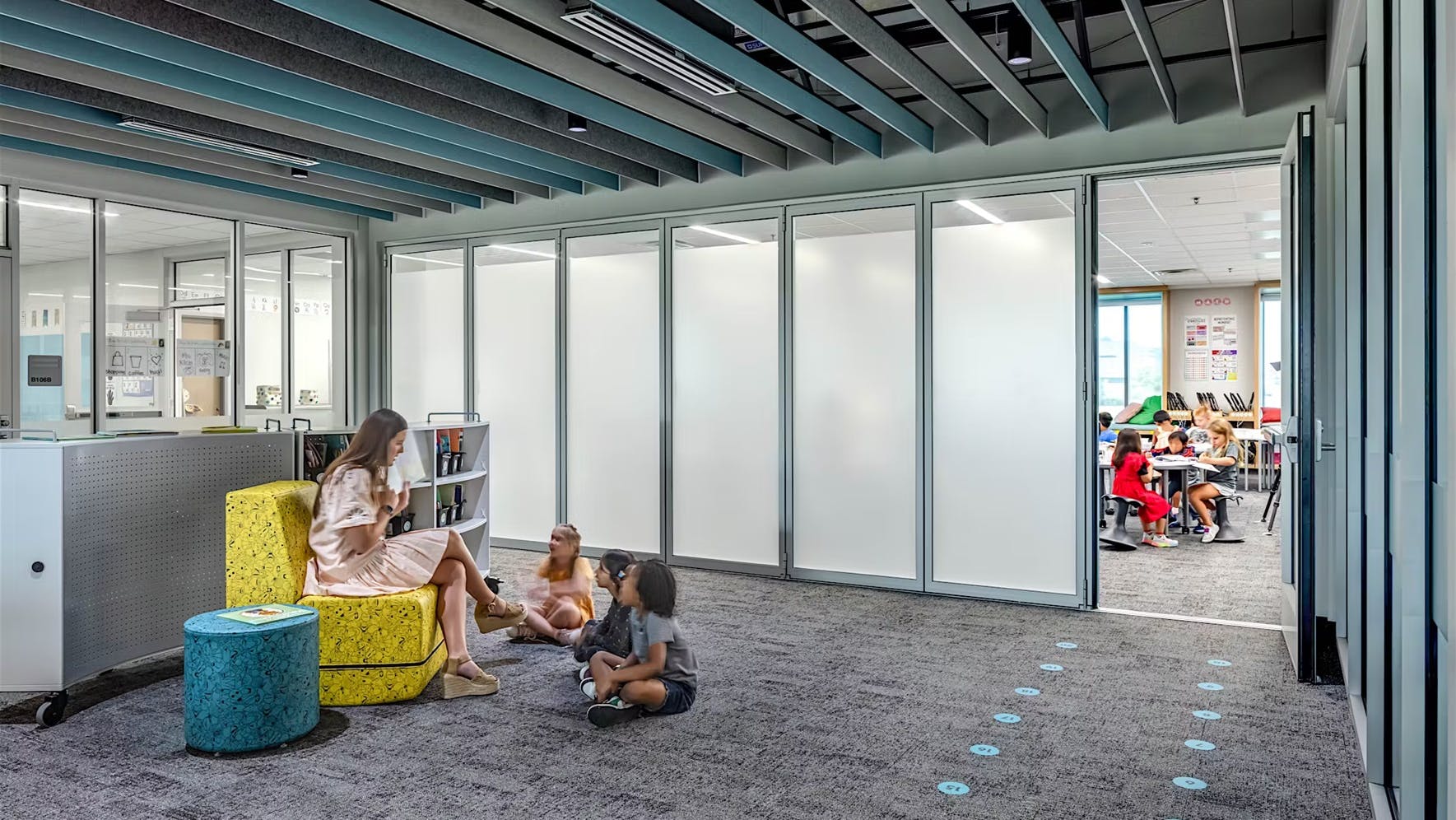 NW Acoustical 645 Folding Glass Wall