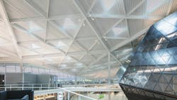 Roof Deck Ceiling System at NVIDIA HQ Roof Deck Ceiling System at NVIDIA HQ