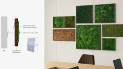 Acoustinature Modular Moss Panels Acoustinature Modular Moss Panels