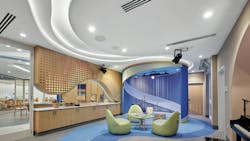 Children's Hospital in Memphis, TN, with Acoustibuilt Seamless Acoustical Ceiling System Children's Hospital in Memphis, TN, with Acoustibuilt Seamless Acoustical Ceiling System