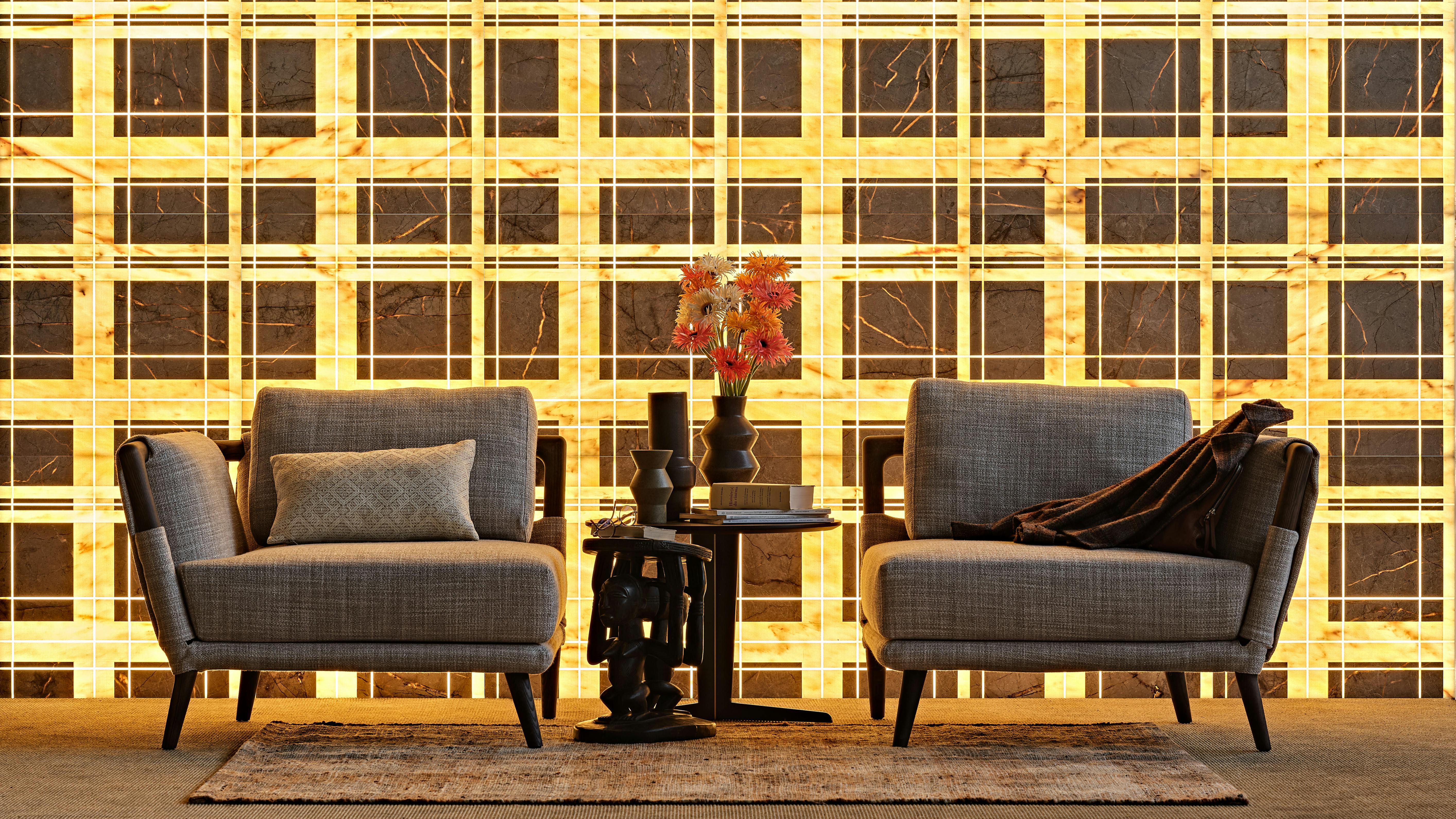 Backlit Marble Pietre Chiaroscure Tweed