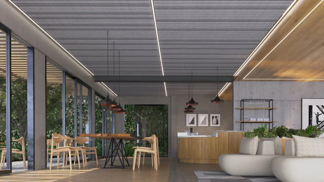 HeartFelt Groove Ceiling and Wall System