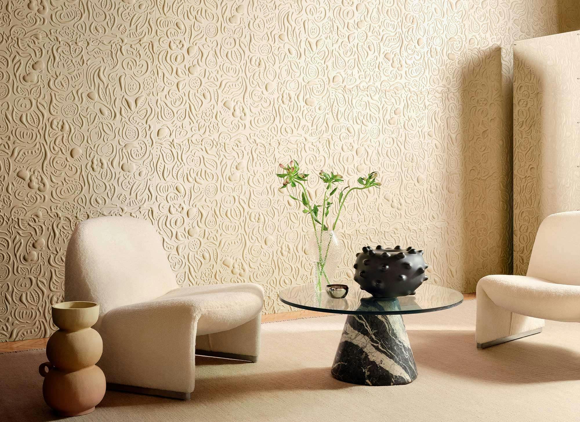 Aloe Garden 3D Acoustic Wallcovering
