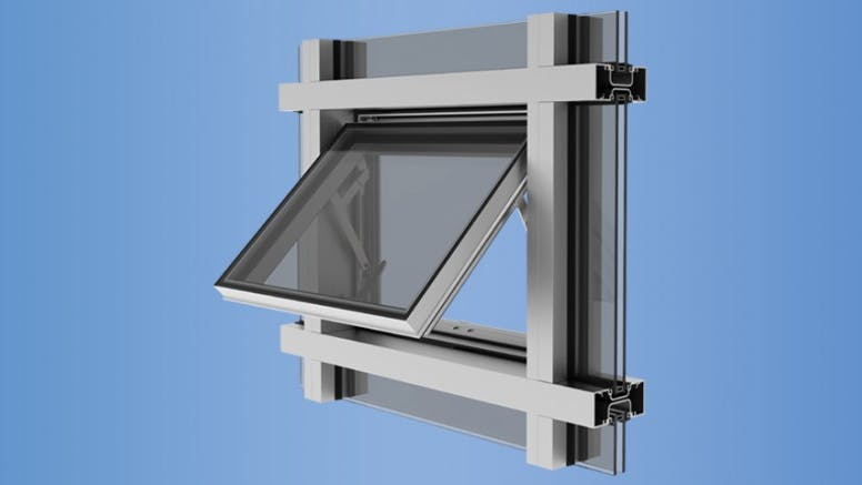 YES SSG Vent Window for Storefront, Window Wall, and Curtain Wall