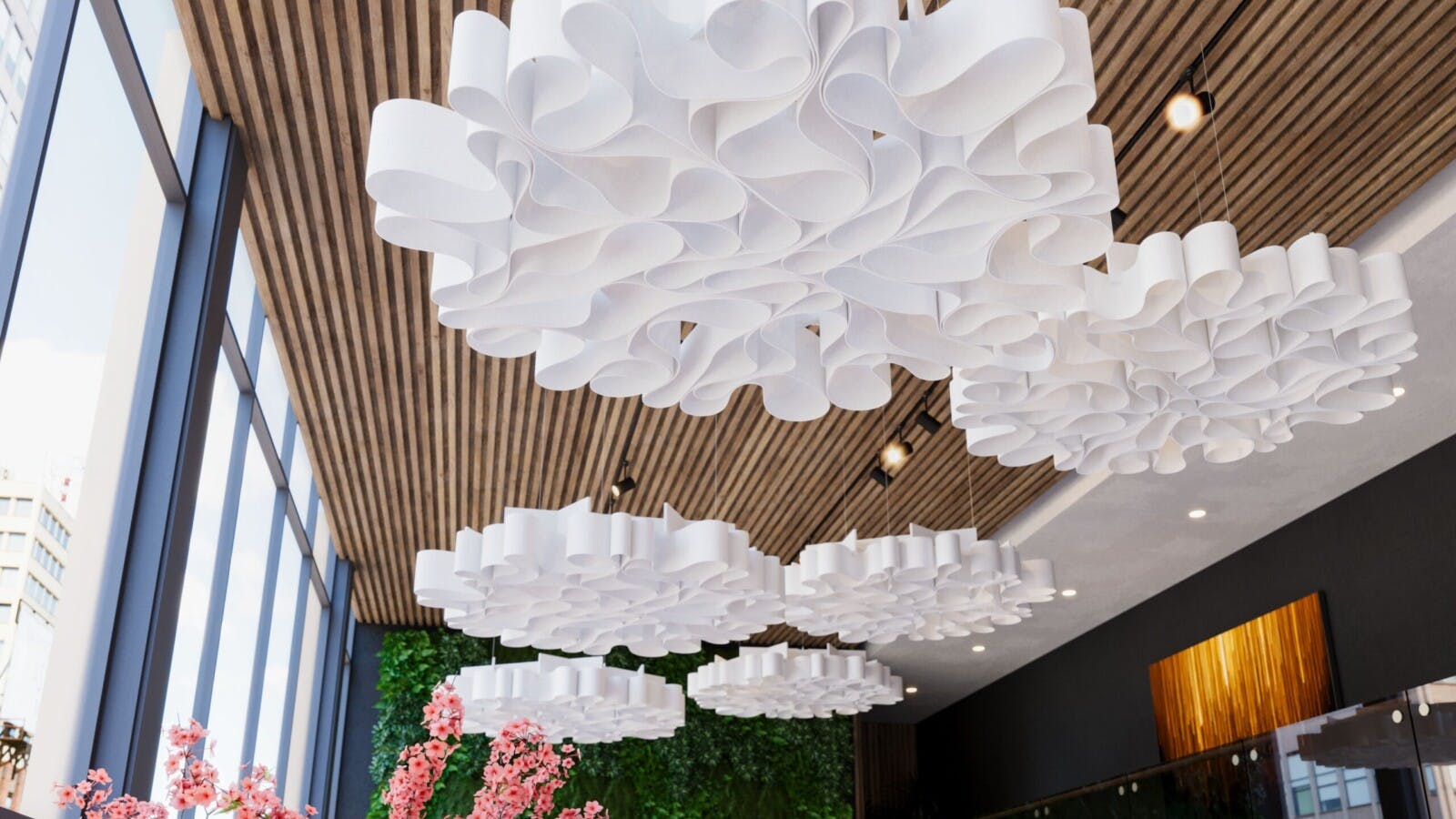 Tapestra Spool in a Museum Lounge