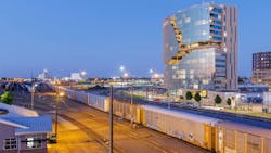 EIFS Panels at One River North EIFS Panels at One River North