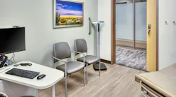 ExamSlide Sliding Door at McKay-Dee Oncology Suite