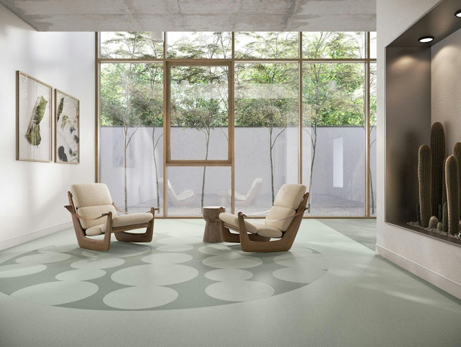 Acczent™ portfolio of beautiful, resilient floors with Twill collection