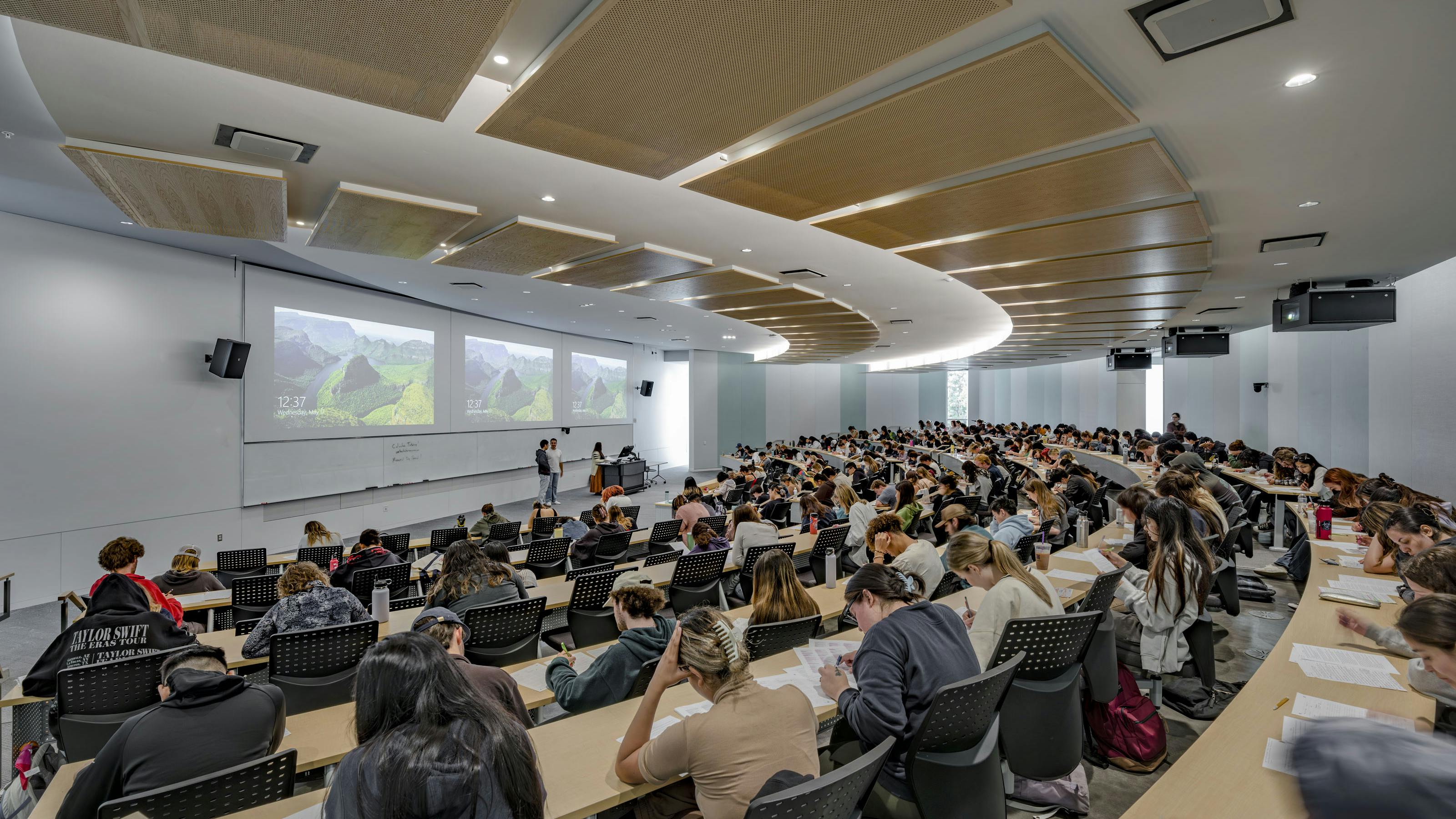 Acoustic Ceiling Tiles at Interactive Learning Pavilion