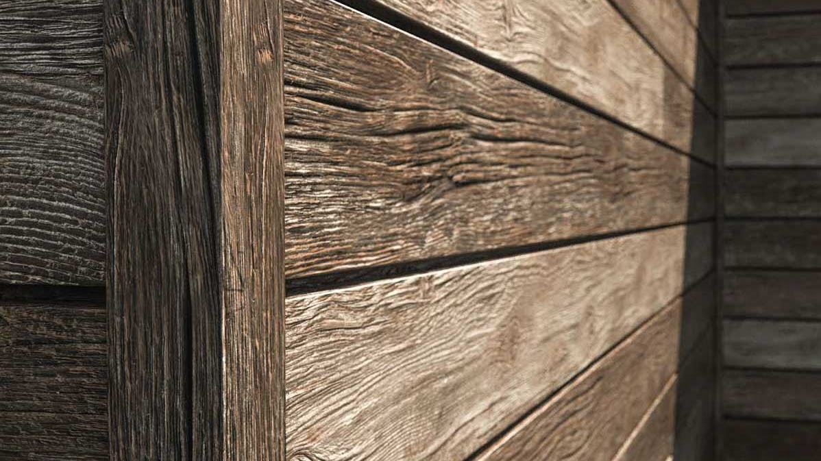 Bellara Barnwood Wood-Look Steel