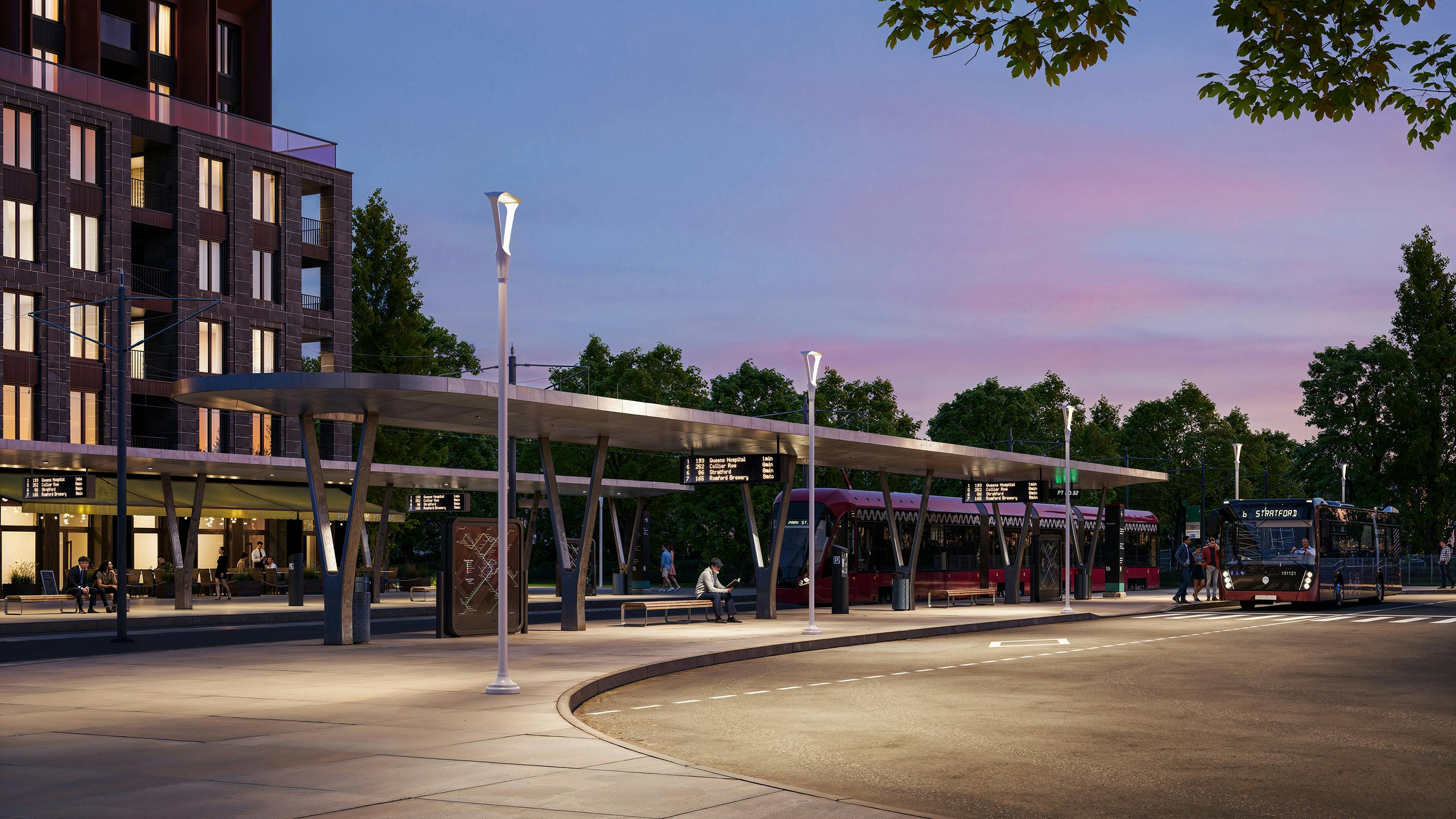 Valenza Outdoor Urban Luminaire