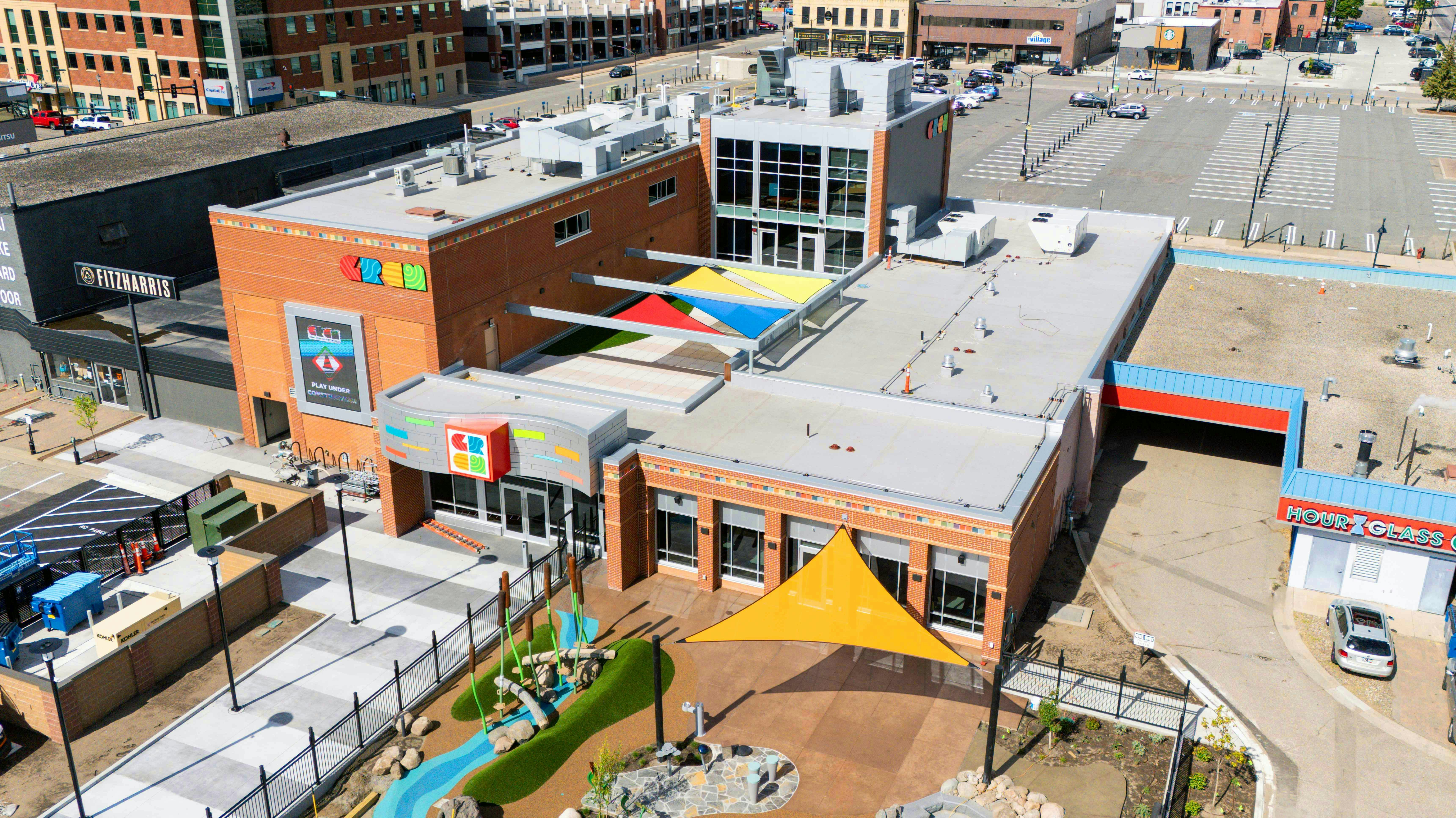 Reroofing with Carlisle SynTec Systems at Great River Children's Museum