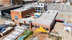 Reroofing with Carlisle SynTec Systems at Great River Children's Museum Reroofing with Carlisle SynTec Systems at Great River Children's Museum