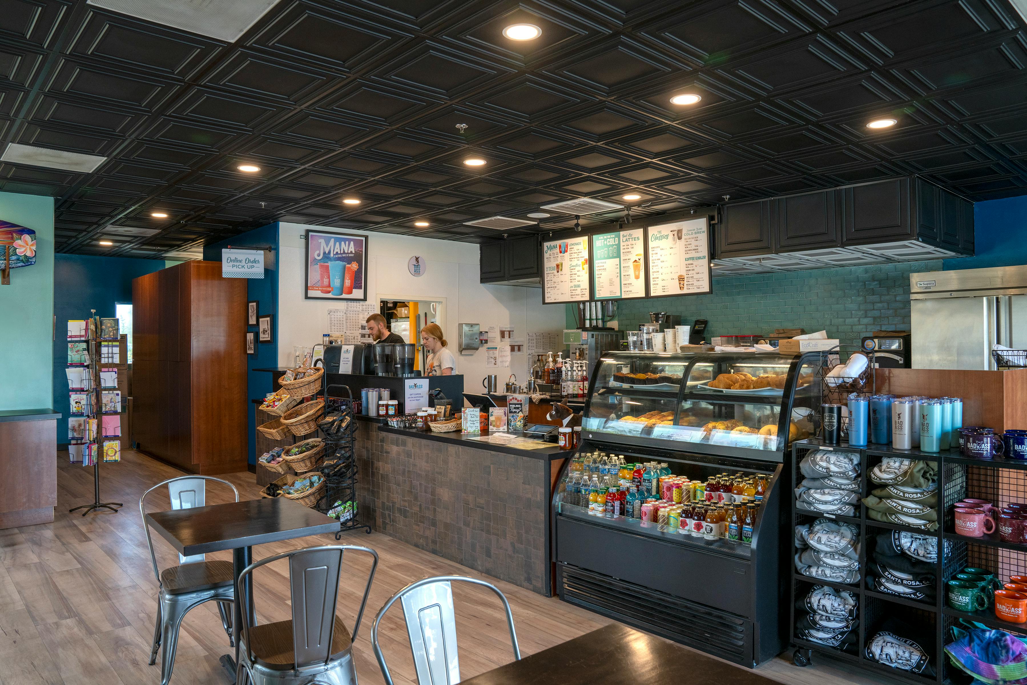 Cambridge Ceiling Tiles in Black
