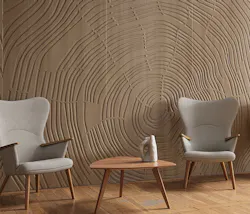 Iconic Panels in Tree Rings Woodgrain Iconic Panels in Tree Rings Woodgrain