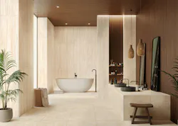 Verona Travertine Large-Format Porcelain Tile Verona Travertine Large-Format Porcelain Tile