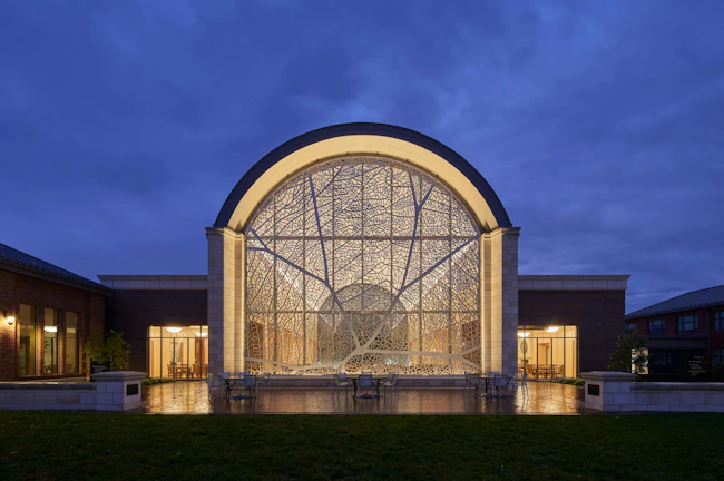 Custom Metal Sunshade at Pembroke Hill