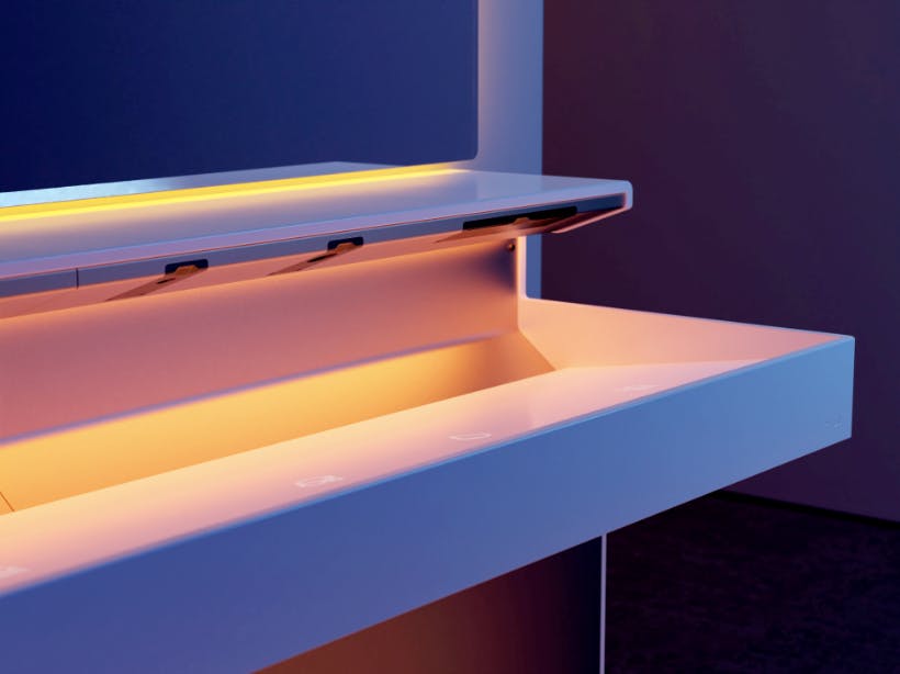 Lumashelf Integrated Sink