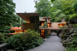 Fallingwater is a house, work of art, public museum, National Historic Landmark, UNESCO World Heritage site, and widely recognized as one of the most extraordinary examples of Frank Lloyd Wright’s genius. In 1991, the American Institute of Architects voted Fallingwater “best all-time work of American architecture.” Fallingwater is a house, work of art, public museum, National Historic Landmark, UNESCO World Heritage site, and widely recognized as one of the most extraordinary examples of Frank Lloyd Wright’s genius. In 1991, the American Institute of Architects voted Fallingwater “best all-time work of American architecture.”