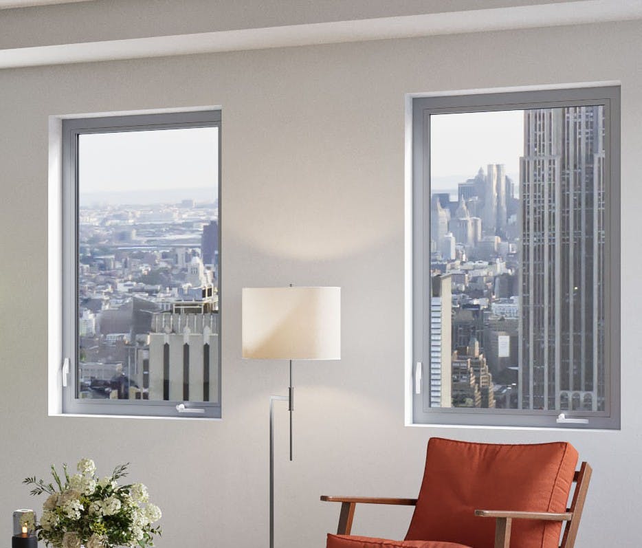 Series 8700 aluminum windows