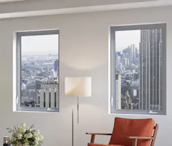 Series 8700 aluminum windows