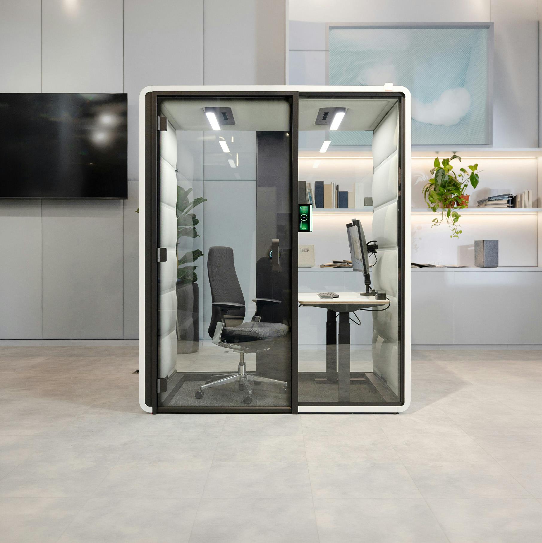hushfree work acoustic office pod