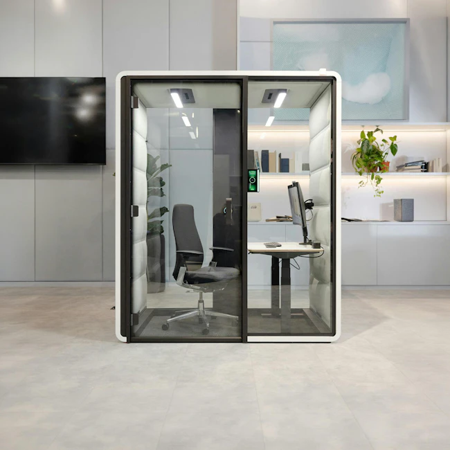 hushfree work acoustic office pod