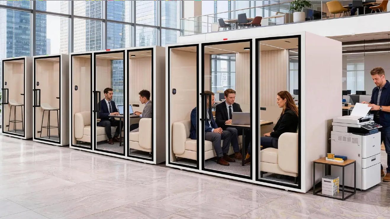 vrt'pod acoustic office pods