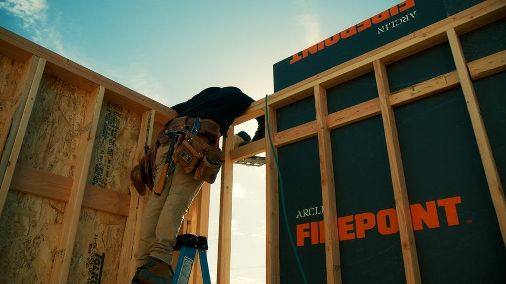 Firepoint 10-Foot OSB Fire-Rated Structural Sheathing Panels