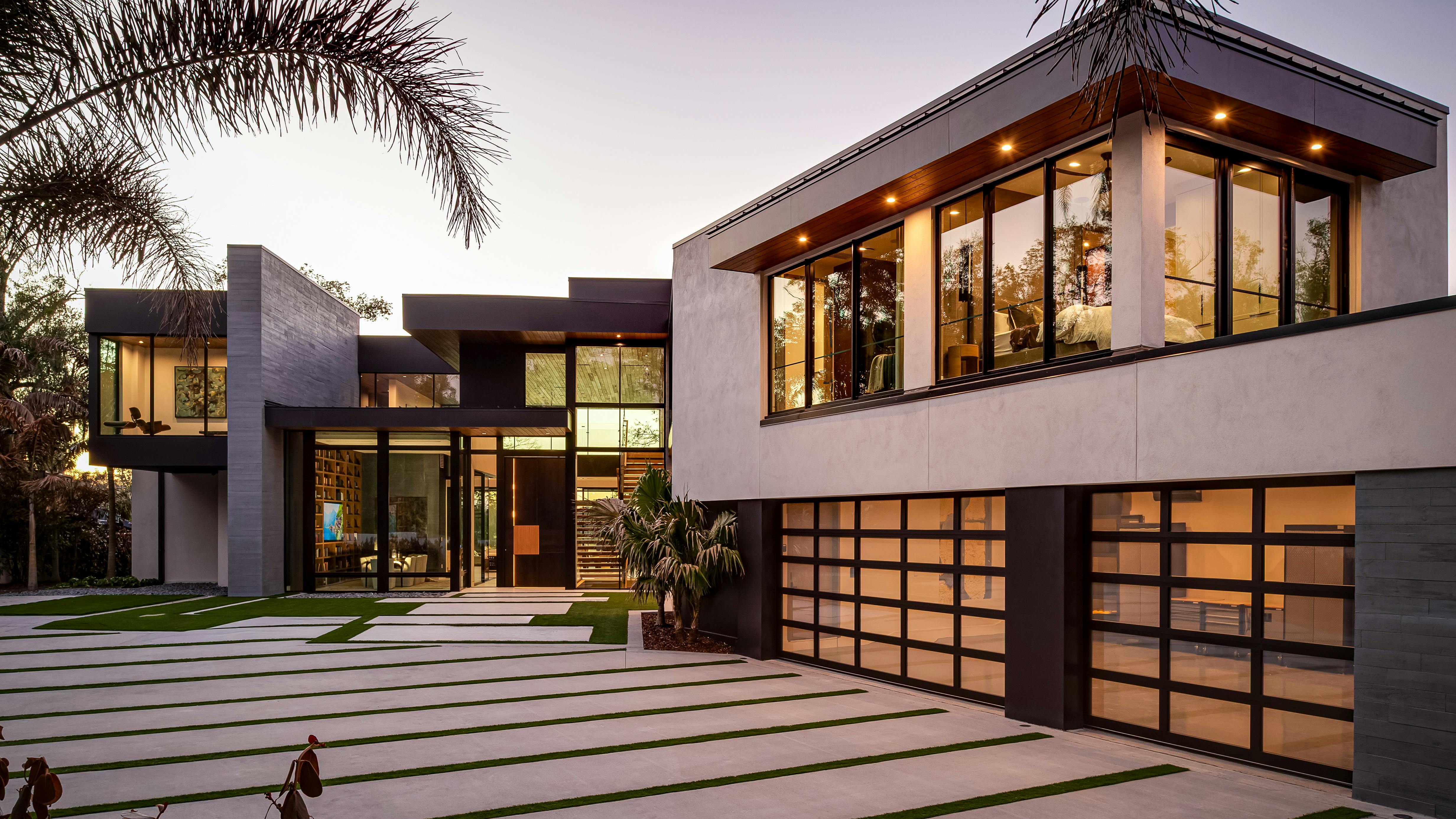 Clopay C-Powered Doors Clear to Opaque