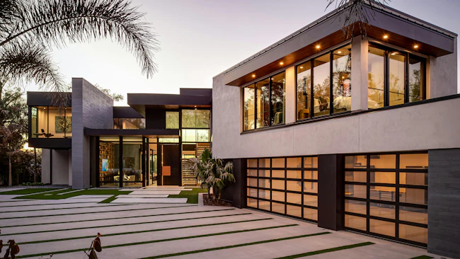 Clopay C-Powered Doors Clear to Opaque