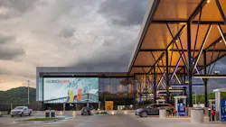 GKD Mediamesh Architectural LED Mesh Façade System