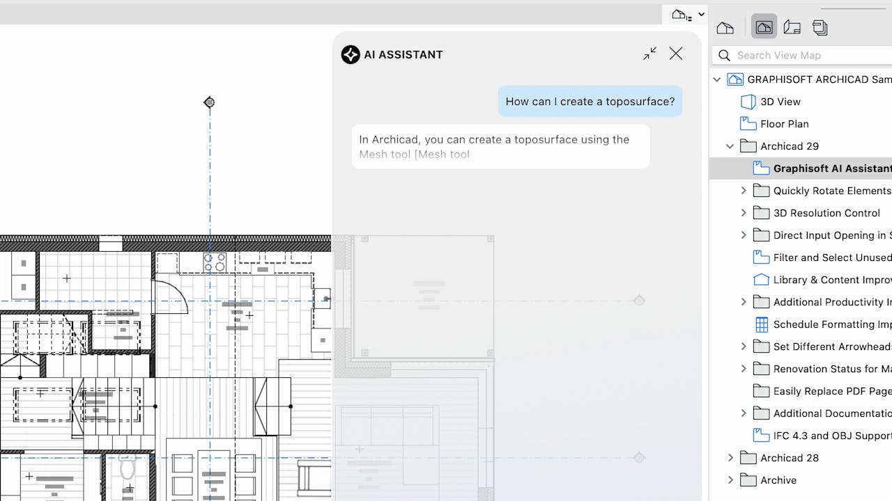 AI Assistant in Archicad 29