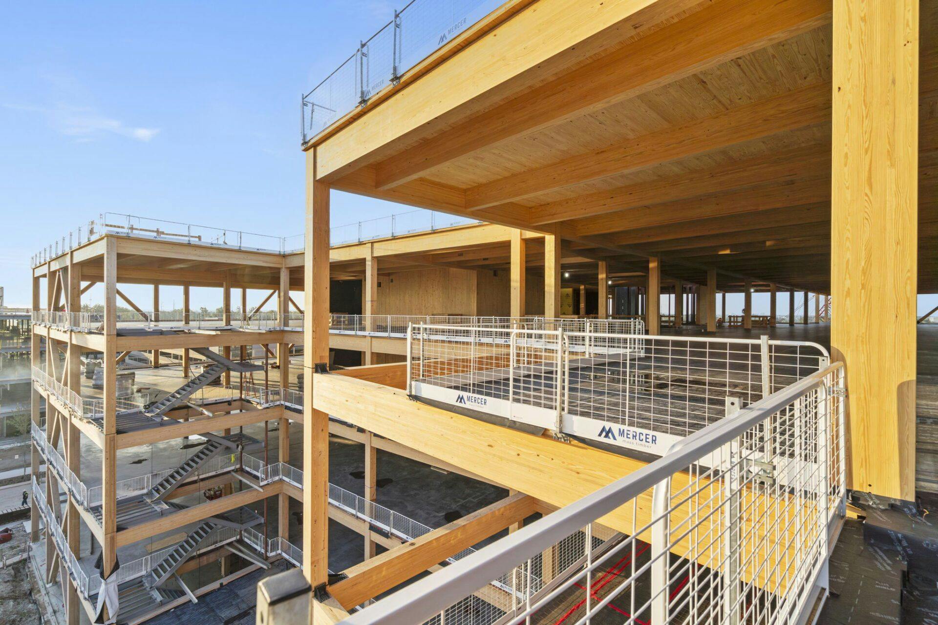CLT Panels from Mercer Mass Timber