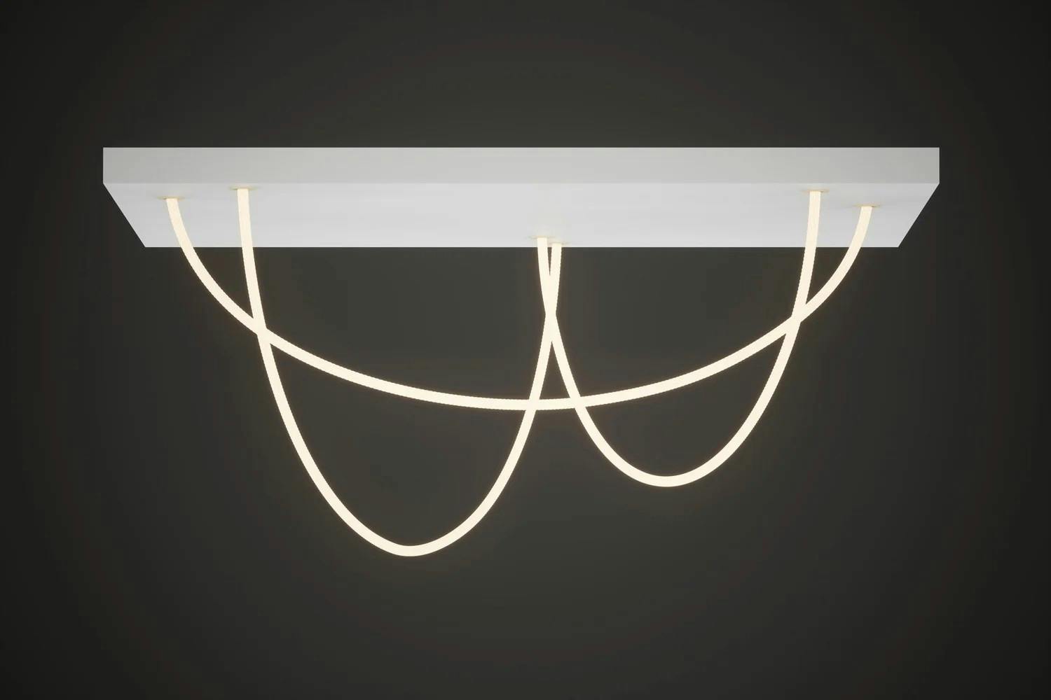 Three strands of Tracer Loop lighting.