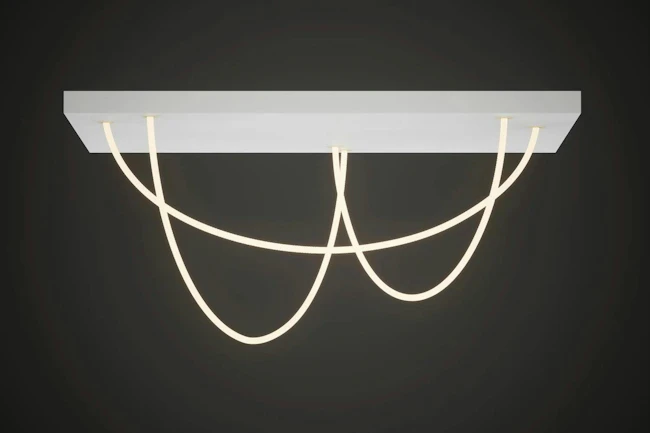Three strands of Tracer Loop lighting.